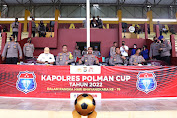 Semarak Hari Bhayangkara ke-76, Kapolda Sulbar Hadiri Langsung Tournament Kapolres Cup