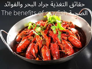 حقائق التغذية جراد البحر والفوائد الصحية The benefits of crayfish