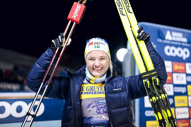 Svahn e Chavaunat ganham o sprint da etapa de Davos da Copa do Mundo de Esqui Cross Country
