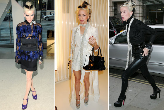 Daphne Guinness is the Queen of Couture and I say this because at any 