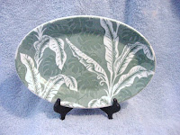 Wallace Shadow Leaf Platter