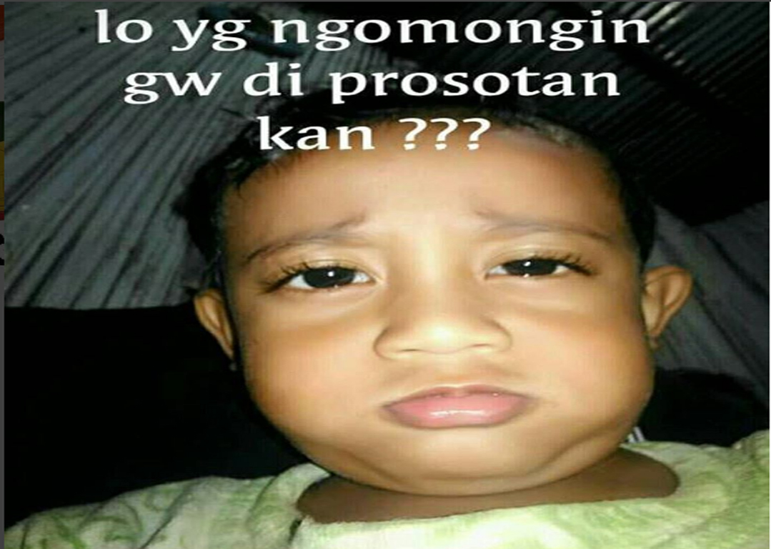 Gambar Meme Lucu Pengabdi Setan Keren Dan Terbaru DP BBM Lucu