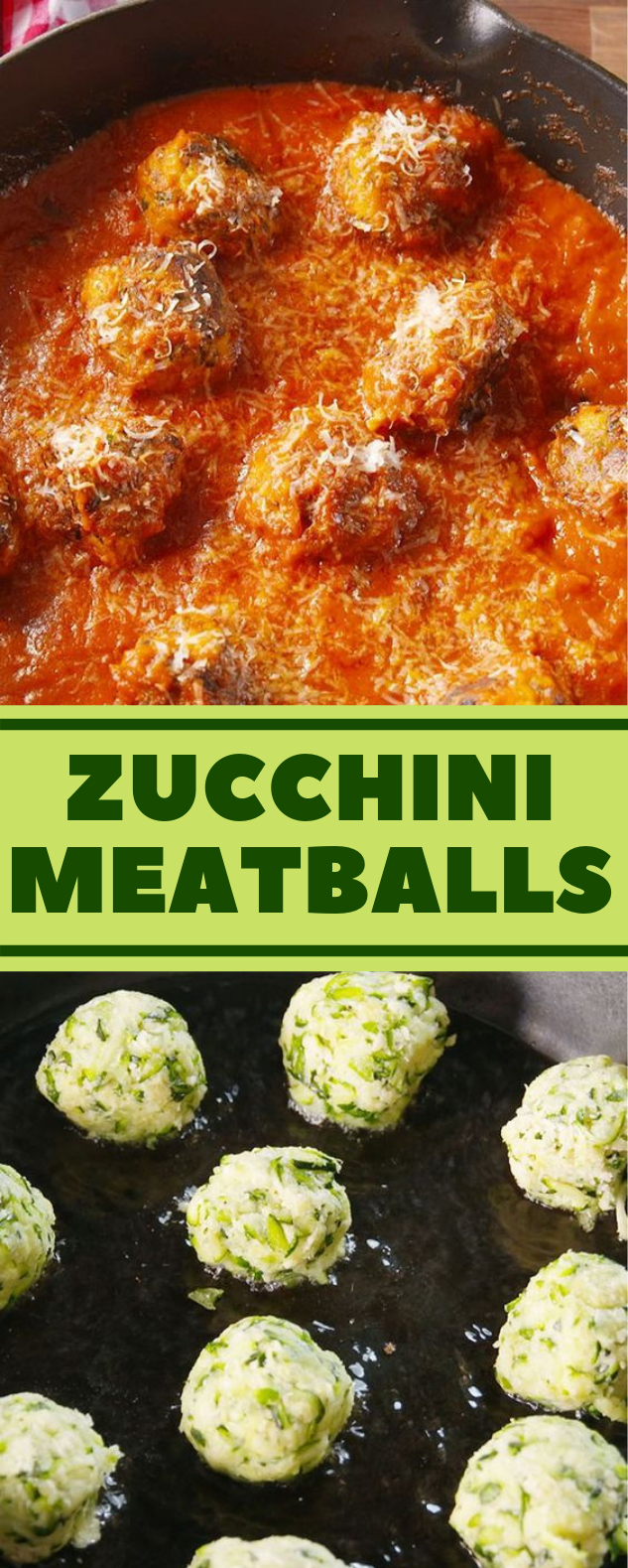 Zucchini "Meatballs" #vegetarian #healthydinner