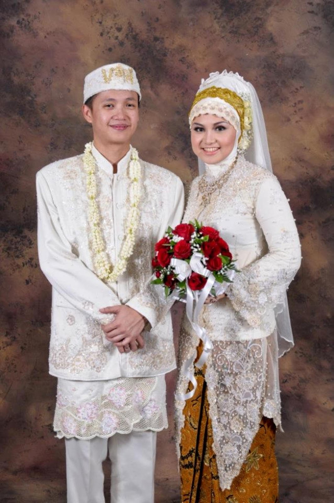  baju  pengantin  muslim contoh desain model  kebaya  muslim 