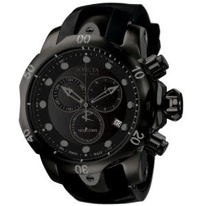 Invicta Reserve Collection Subaqua Venom Black Chronograph Men's 6051 Watch