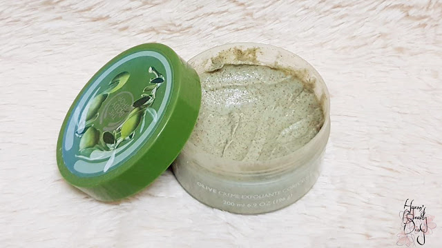 Review; The Body Shop's Olive Cream Body Scrub