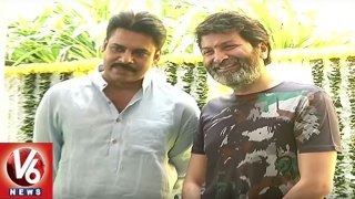  Pawan Kalyan’s New Movie with Trivikram Srinivas Launched | Hyderabad