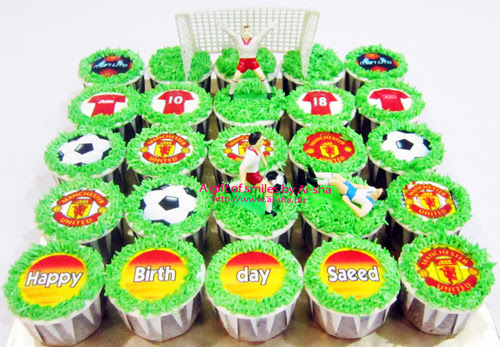 Birthday Cupcake Edible Image Manchester United