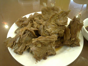Jiaoziying Northeast Dumpling Restaurant Shenzhen 饺子营 东北菜 餐馆 深圳 stewed pork ribs 酱骨架