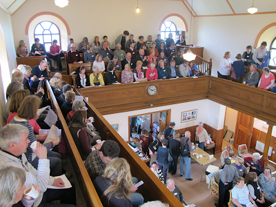 Meeting in Caersalem Chapel