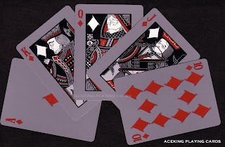 Halloween Game Playing Card