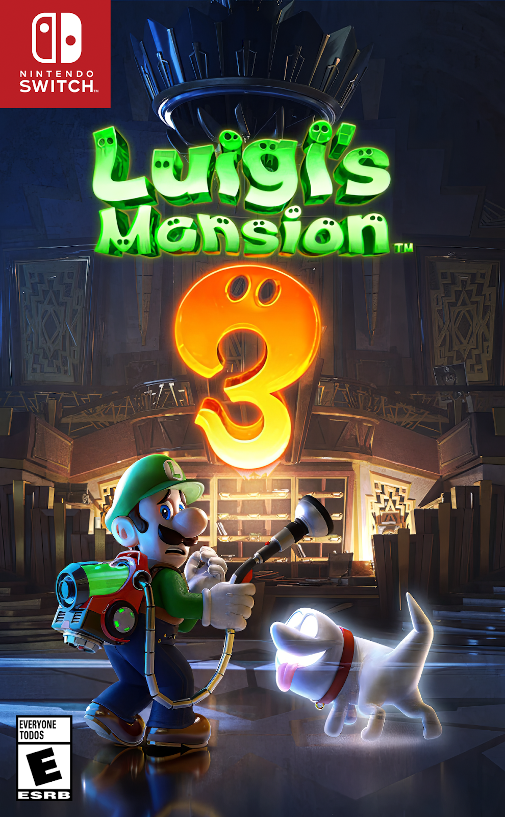 Luigi’s Mansion 3 - Cover Art