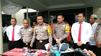 Polres Lampung Timur Tangkap Tiga Orang Pelaku Penyalahgunaan Narkotika Jenis Sabu