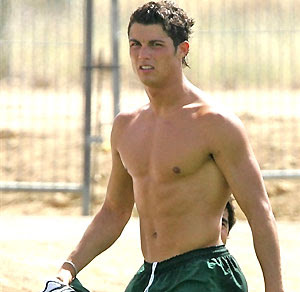 Cristiano Ronaldo Topless