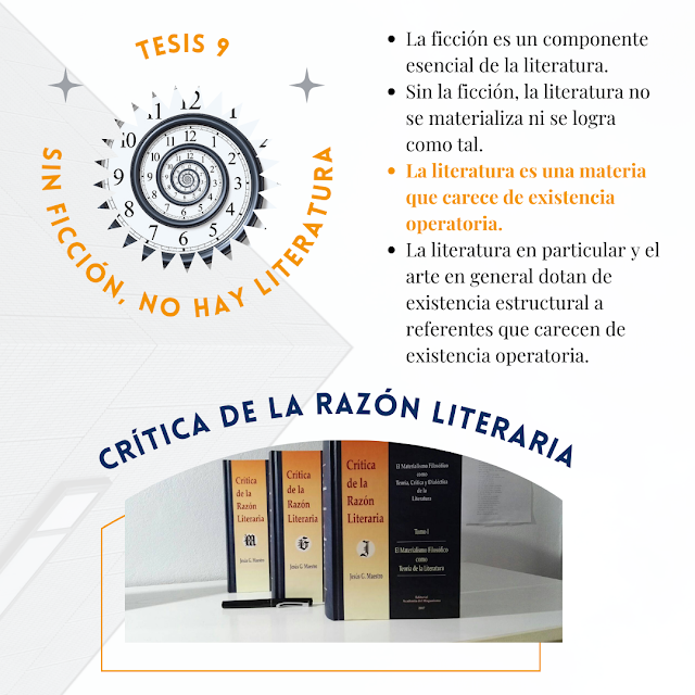 Jesús G. Maestro, Crítica de la razón literaria