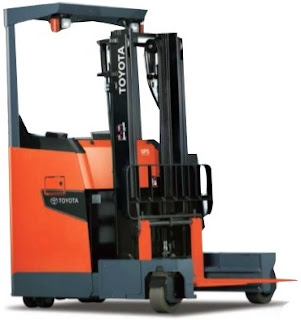 Toyota 4-way reach truck 8FBS18