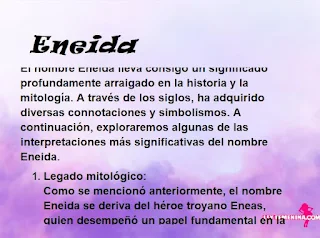 significado del nombre Eneida