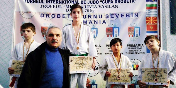  Sportivii calafeteni s-au remarcat la Turneul internaţional de Judo "Cupa Severinului"