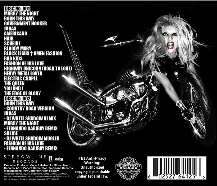 lady gaga born this way deluxe edition cover. Lady Gaga quot;Born This Wayquot;