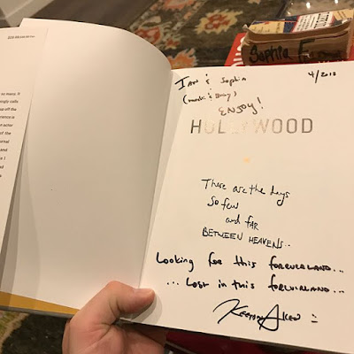 Autographed copy of Keegan Allen’s book "Hollywood" for PLL co-star Ian Harding