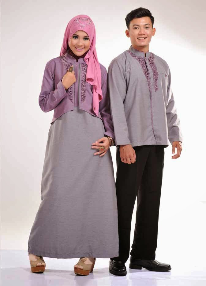 15 Model Baju Muslim Couple Pasangan Terbaik Kumpulan 