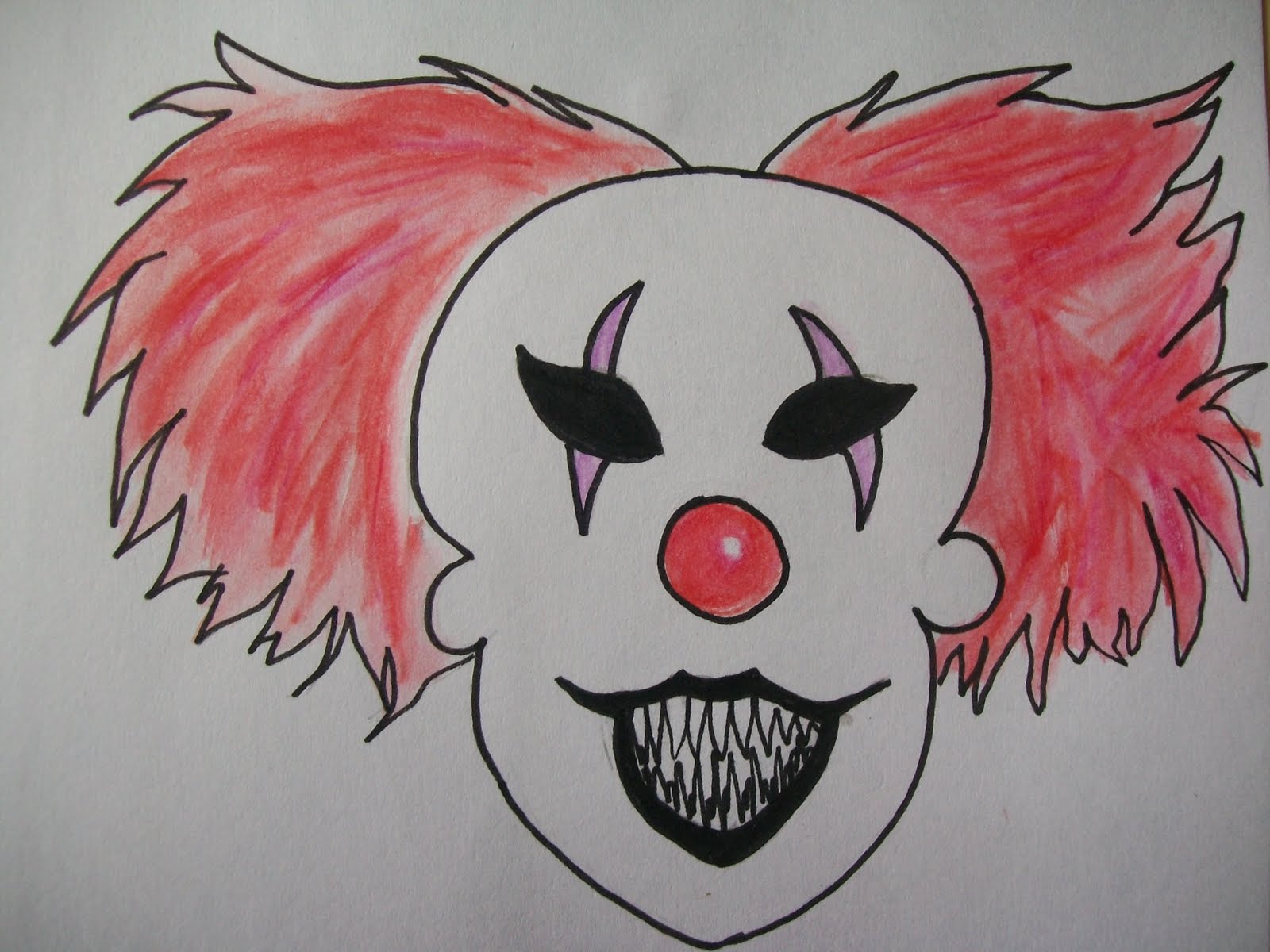 Happiness Crafts: Scary Clowns and Postcards