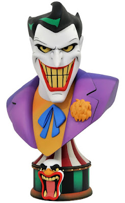 toy fair 2020 diamond select batman the animated series joker bust