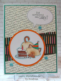 Did someone say cake! by Andrea features Newton Loves Cake by Newton's Nook Designs; #newtonsnook