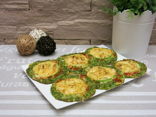 TORTITAS DE BRÓCOLI CON CALABACÍN