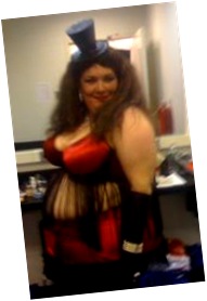 Burlesque lady from Big Moves New York