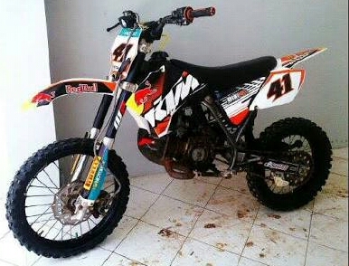  Modifikasi Motor F1 ZR Ala Kawasaki KLX Trial Bengkel Tronik