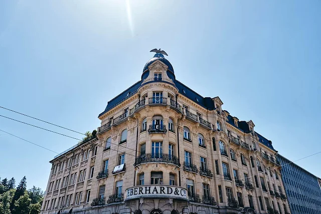 Eberhard headquarters in La Chaux-de-Fonds