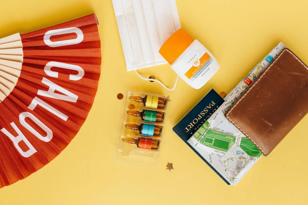 "An elegant Travelambo RFID Blocking Wallet in high-quality PU leather, showcasing a slim design with multiple compartments for cards, cash, and passport, ideal for secure and stylish travel."