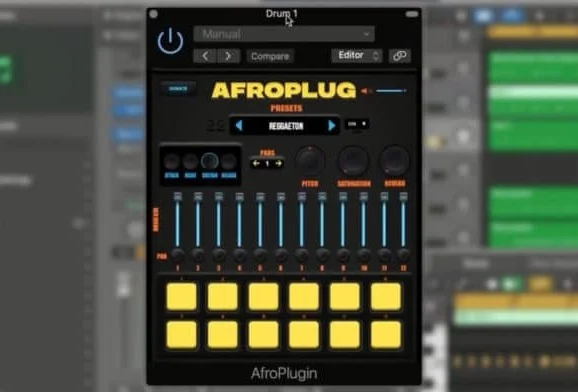 Afroplugin Drum VST Instrument VST AU x64 x86 WIN OSX [FREE]