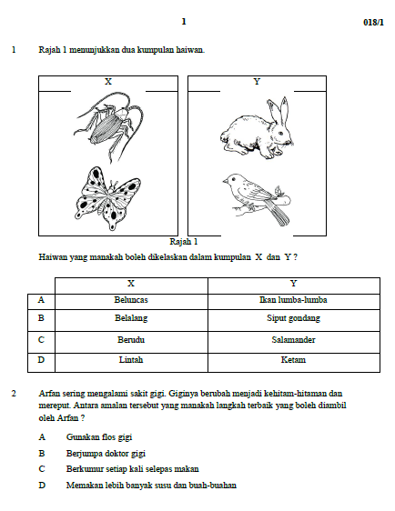 Koleksi Soalan Setara Percubaan UPSR [Free Download 