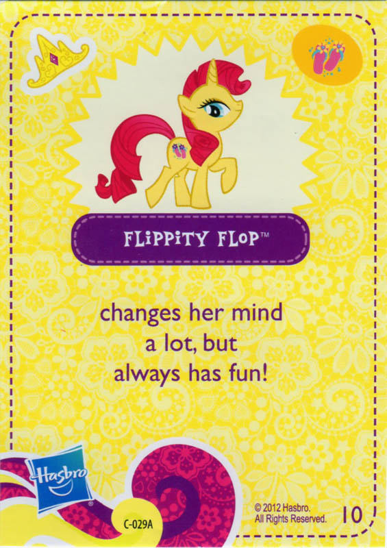 MLP Flippity Flop Blind Bag Cards  MLP Merch