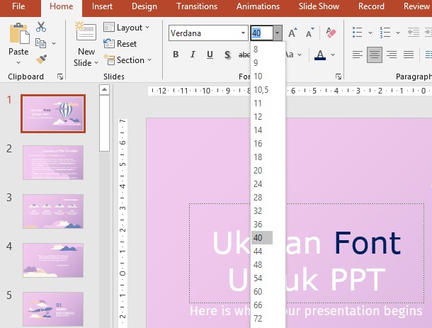 3 Ukuran Font Untuk PPT Skripsi Yang Baik Dan Sesuai Standar