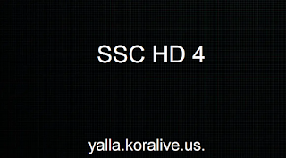 مشاهدة قناة اس اس سي سبورت 4 ssc sport 4 بث مباشر