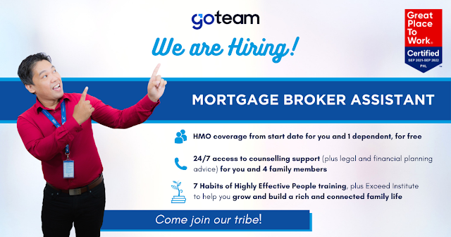 Work-from-home (PC provided), Day Shift: Mortgage Broker Assistant