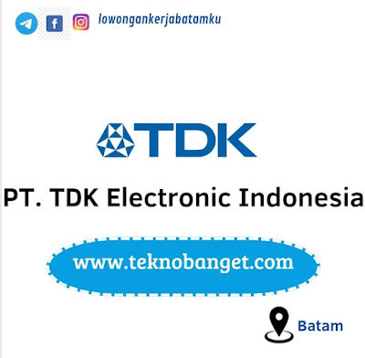 Lowongan Kerja Batam PT. TDK Electronic Indonesia