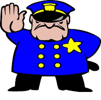 Policeman cartoon