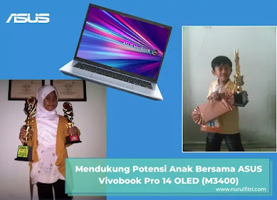 Mendukung Potensi Anak Bersama ASUS Vivobook Pro 14 OLED (M3400)