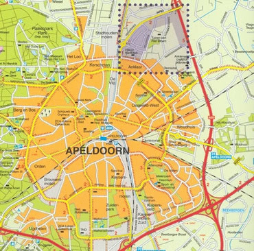 Street Apeldoorn City Map