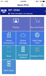 Epson iPrint App For Print documents and photos wirelessly from your Smartphone