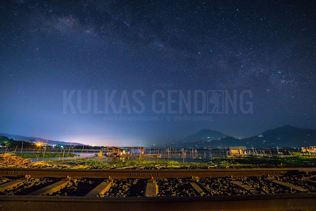 foto milkyway di rel rawa pening