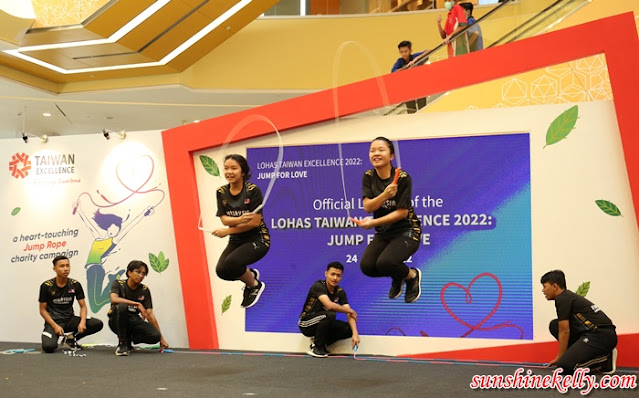 LOHAS Taiwan Excellence 2022, Jump for Love, Taiwan Excellence, Taiwan Poducts, TAITRA, Rope Jumping Competition, Visit Taiwan Trade, Taiwan Expo, Lifestyle