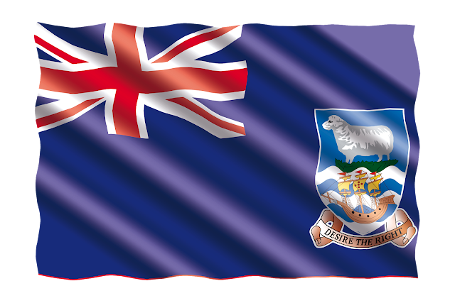 International Flag Of Falkland Island