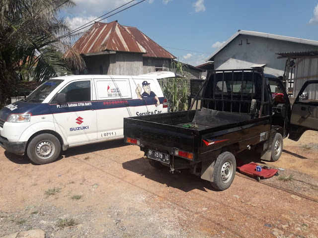 Suzuki Service Car menerima panggilan ke rumah