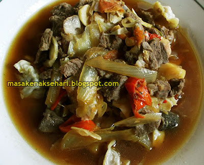 Resep Tongseng Kambing Tanpa Santan