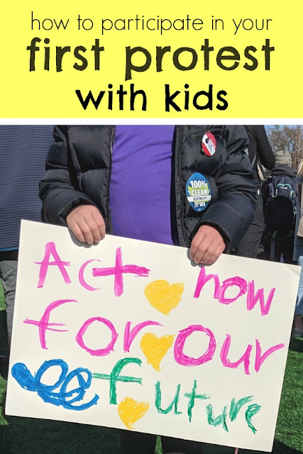 How to Participate in your First Protest March with Kids